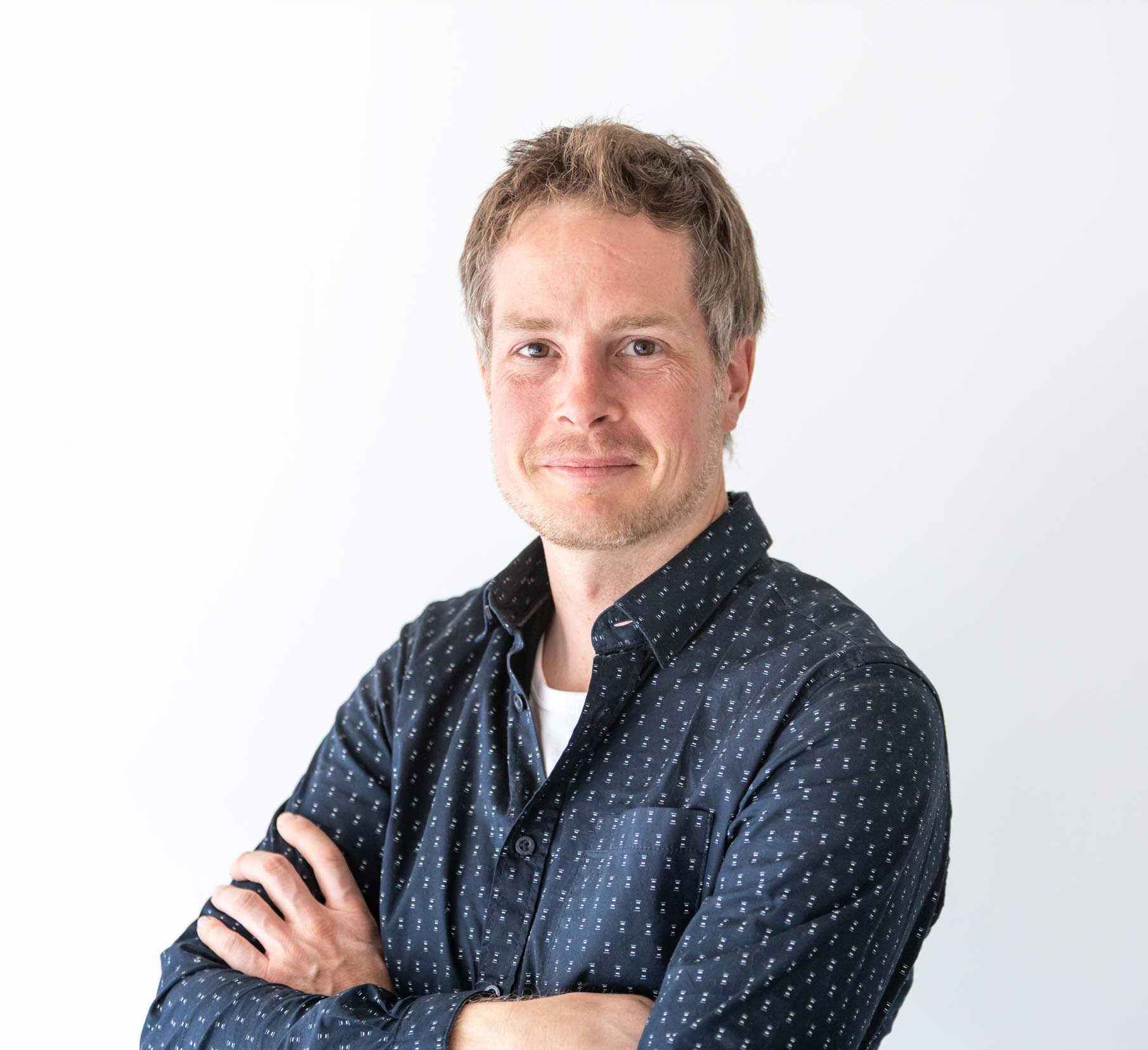Portrait von Christoph Hechenberger. Geschäftsführer beim Planungsbüro Lusser.