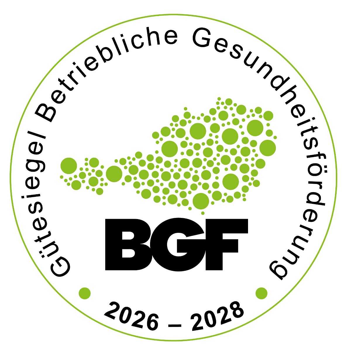 Betriebliche Gesundheitsförderung Siegel für das Planungsbüro Lusser